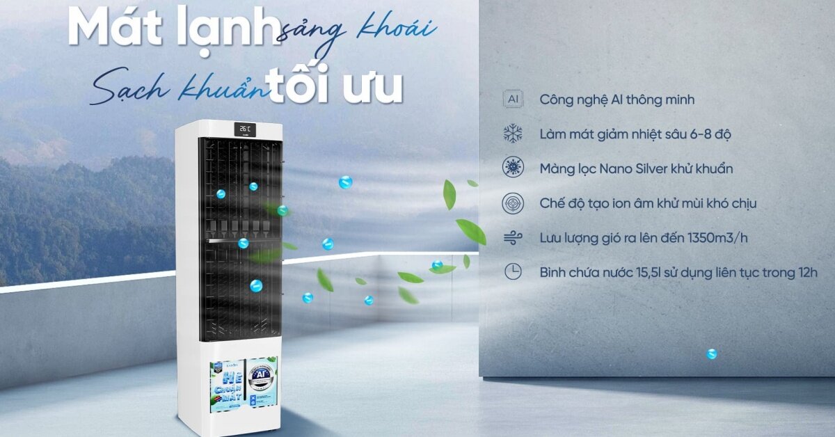 Quạt điều hòa Karofi KAC-H132R: Ưu điểm, công nghệ nổi bật và giá bán!