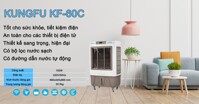 Quạt điều hòa Kungfu KF-60C: Thiết kế đẹp mắt, tính năng thông minh