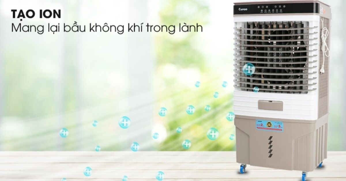 Quạt điều hòa Rapido Everest 9000D: Mạnh mẽ và làm mát hiệu quả với công suất khủng 200W