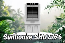 Quạt điều hòa Sunhouse SHD7776: Ngoại hình trang nhã, làm mát hiệu quả cho không gian lớn