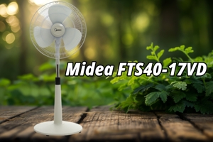 Quạt lửng Midea FTS40-17VD: Thiết kế nhỏ gọn, gió xa 4 mét
