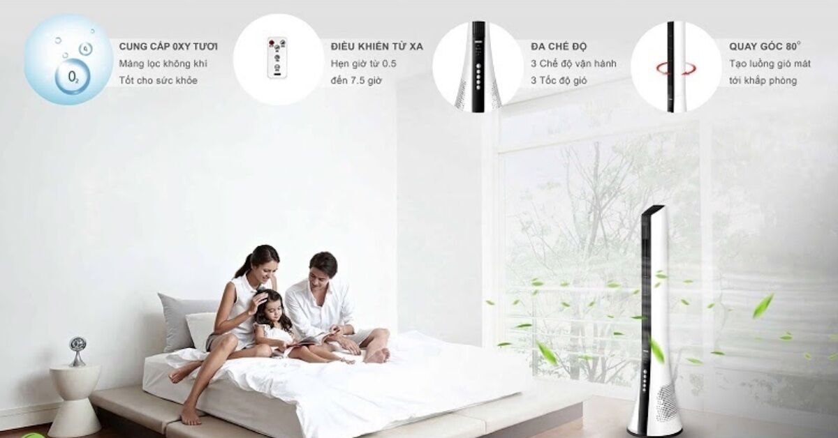 Quạt tháp là gì? Có ưu nhược điểm gì? Loại nào tốt hiện nay?