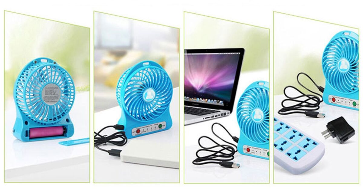 Quạt tích điện mini là gì? Có nên mua hay không?