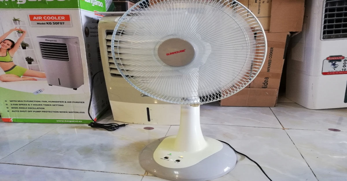 Quạt tích điện Sunhouse SH762 có tốt không?