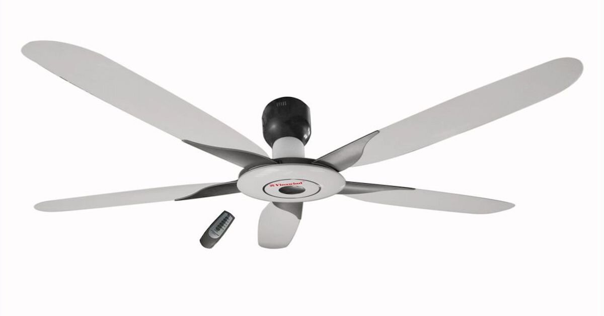 Quạt trần 5 cánh vinawind mát hơn, tiện ích nhiều hơn