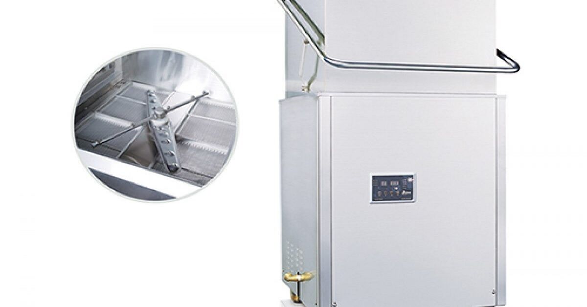 Quy trình hoạt động của máy rửa bát công nghiệp Prime PMDEL-1200E/380V