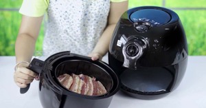 Quy trình rã đông bằng nồi chiên không dầu