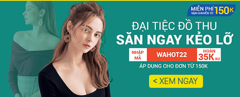 Về chuyên mục thời trang trên Shopee có những chương trình giảm giá sau: