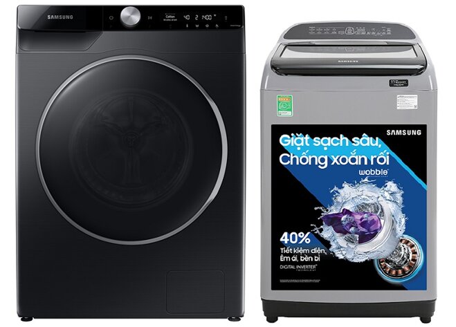 kích thước máy giặt Samsung 9kg