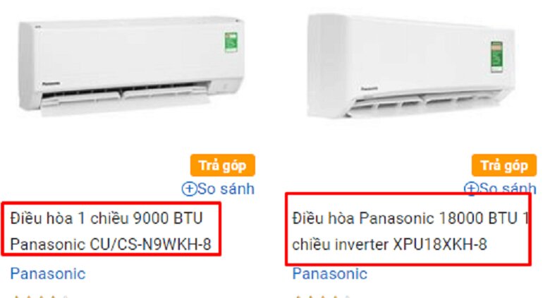 máy lạnh Panasonic