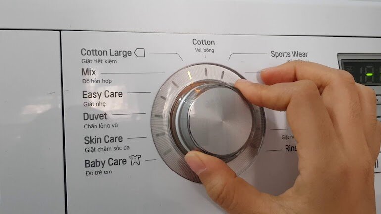 cách xả nước máy giặt lg
