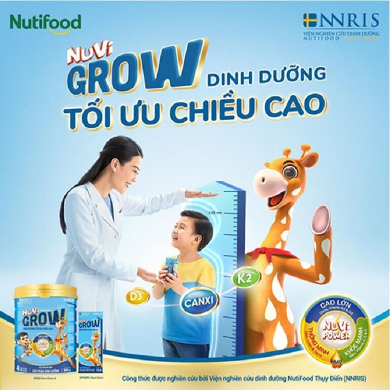 Sữa Nuvi Grow 4