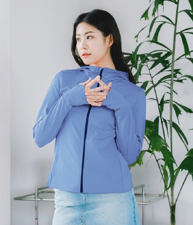 Áo chống nắng Air Hoodie 2 Lime Orange