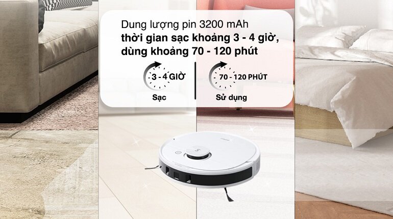 robot hút bụi ecovacs deebot n8 pro