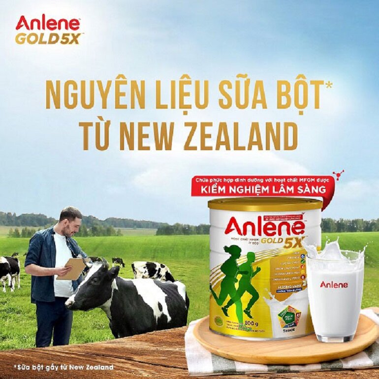 sữa Anlene Gold 5X 800g