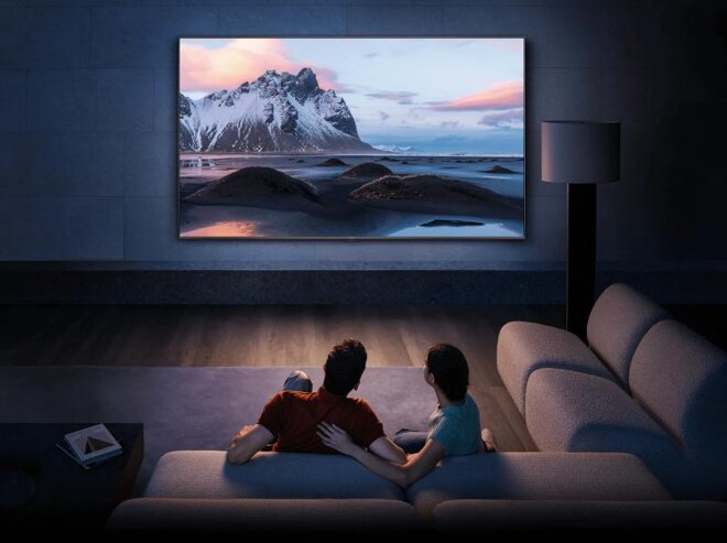 Google tivi Xiaomi QLED 4K 85 inch L85MA-MAXEA: Màn hình 