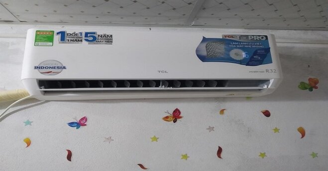 Quy trình lắp đặt điều hòa TCL 1 chiều Inverter TAC-10CSD/TPG11 khi mới mua về