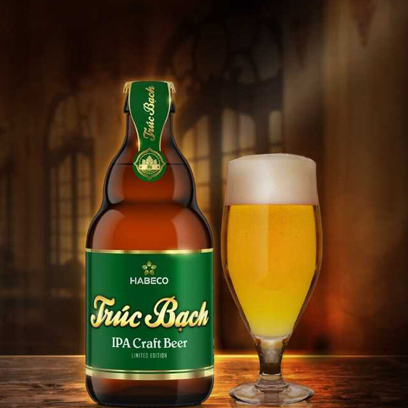 Nồng độ bia thủ công Trúc Bạch IPA Craft