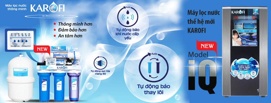 Thương hiệu lọc nước Karofi đến từ Việt Nam - Máy lọc nước Karofi giá bao nhiêu
