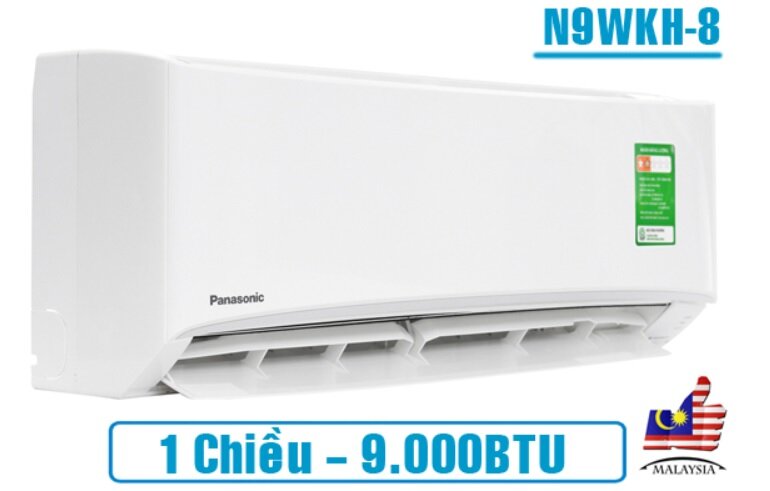 điều hòa 9000 BTU 1 chiều Panasonic CU/CS-N9WKH-8