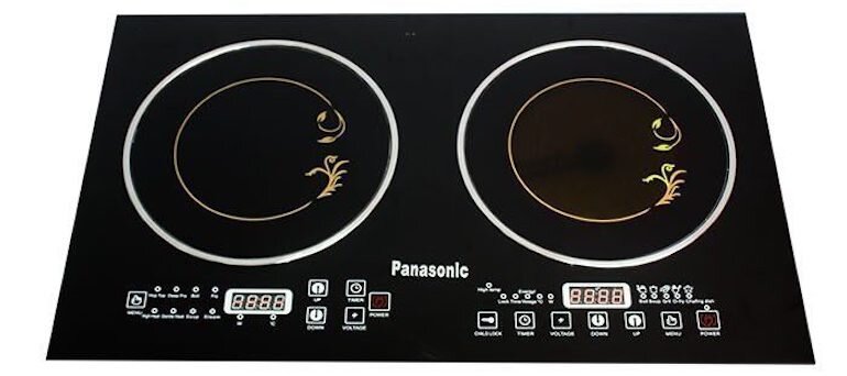 Bếp hồng ngoại đến từ thương hiệu Panasonic giúp tiết kiệm điện năng 