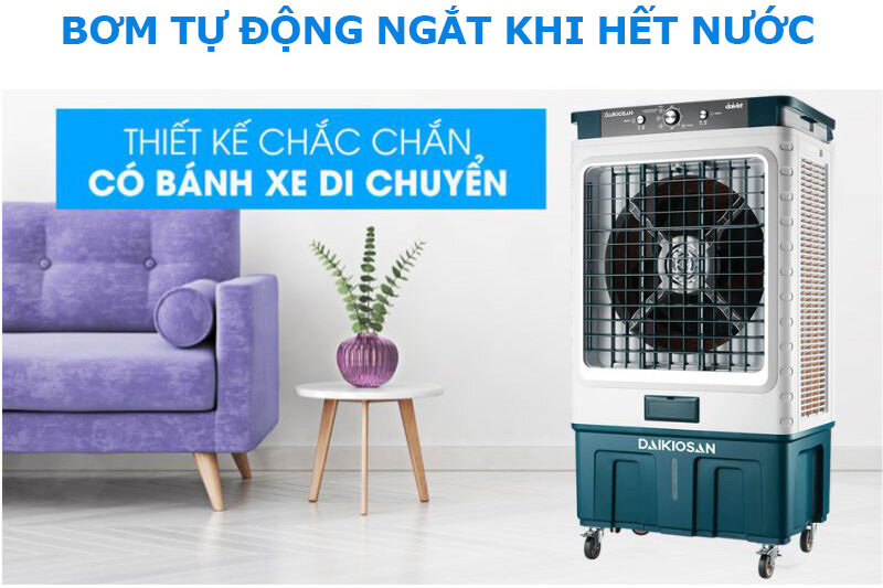 Đánh giá quạt điều hòa Daikiosan DM212: Đắt nhưng xắt ra miếng