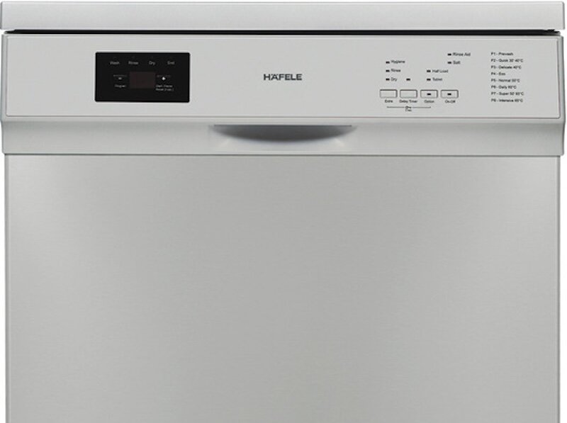 Máy rửa bát Hafele HDW-F60D rửa sạch 12 bộ bát đĩa chỉ với một chạm