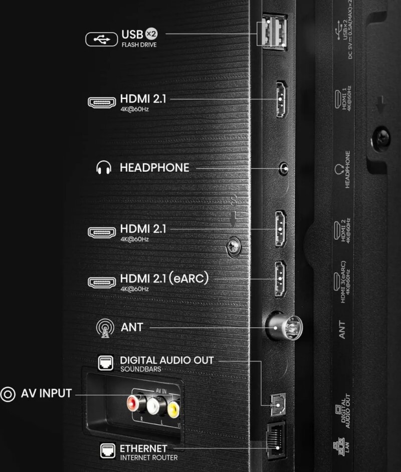 So sánh tivi TCL 55C655 và Hisense 55Q6N: Kẻ tám lạng, người nửa cân