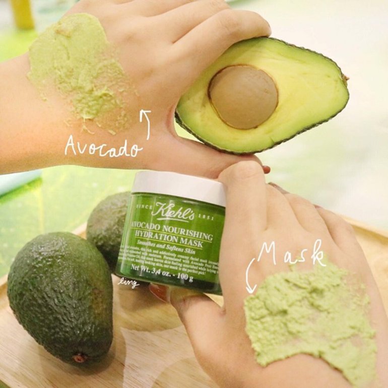 Mặt nạ bơ Kiehl's với tên gọi đầy đủ là mặt nạ bơ Kiehl's Avocado Nourishing Hydrating Mask.