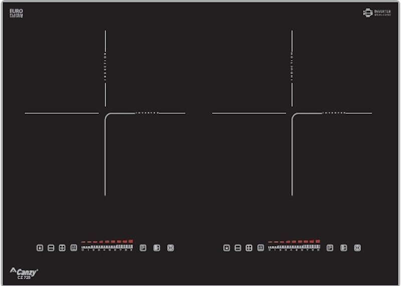 Bếp từ Canzy CZ-725 chức năng nấu đa dạng, đáp ứng mọi nhu cầu