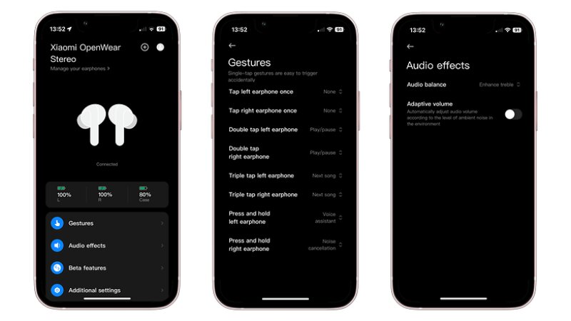 Xiaomi OpenWear Stereo: Âm thanh rõ nét nhưng thiếu trầm, ANC thiếu hiệu quả