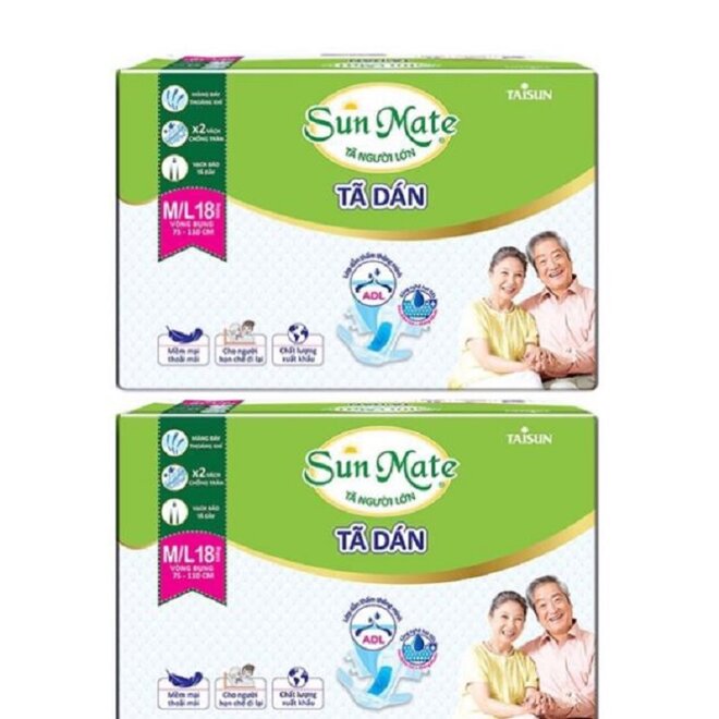 Review tã bỉm dành cho người lớn Sunmate có nguồn gốc xuất xứ từ đâu, có tốt không?