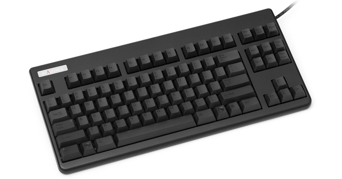 Realforce 87U: Thiết kế tinh tế đậm chất Nhật, trải nghiệm độc đáo với loại switch mới