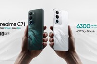 Realme C71 giá chỉ 3,99 triệu đồng mà bền chuẩn quân đội, pin "khủng" ấn tượng