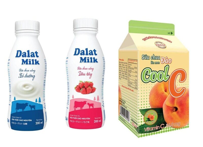 Chi tiết các dòng sữa tươi, sữa chua thương hiệu Dalat milk: Giá bán, chất lượng