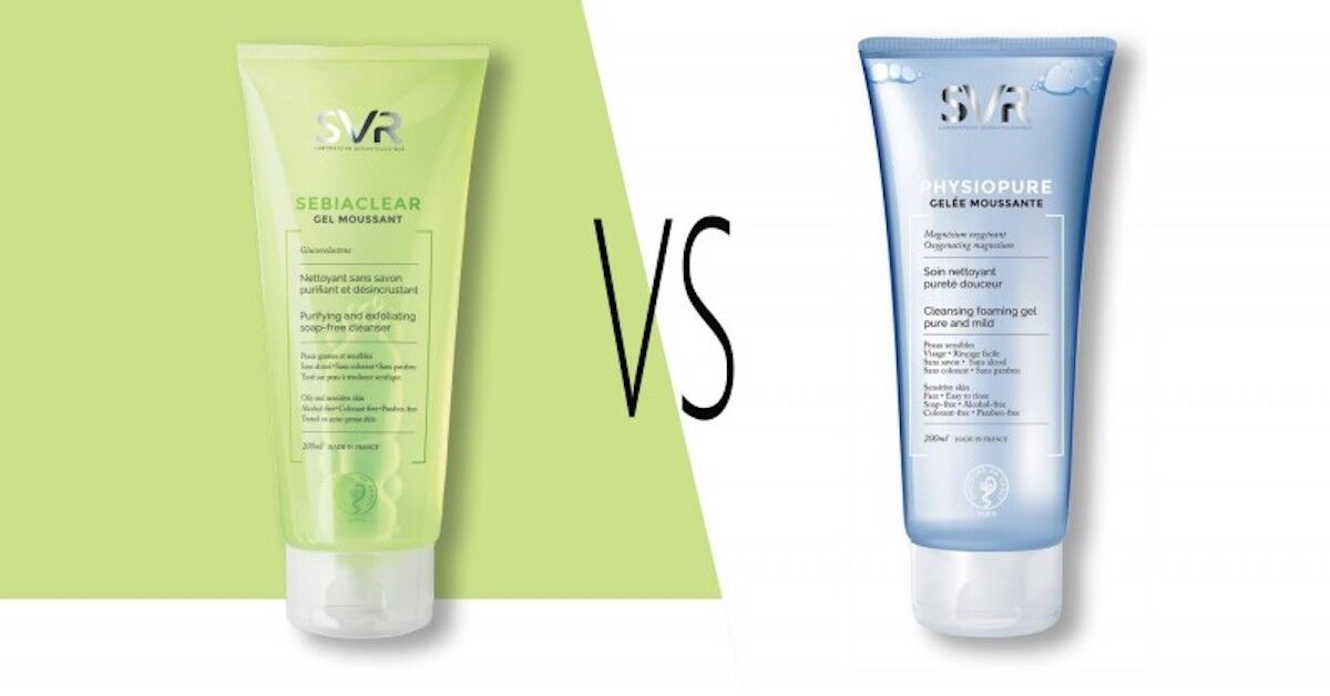 Review 2 loại sữa rửa mặt SVR trên thị trường hiện nay
