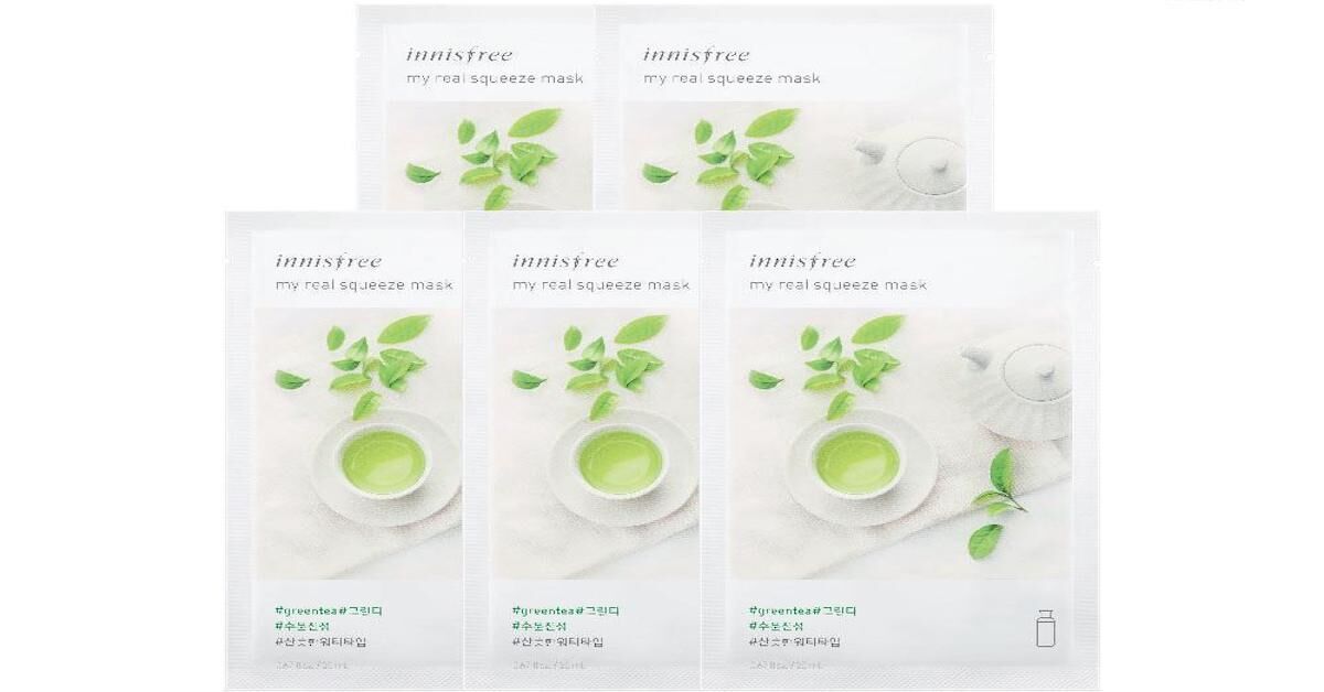 Review 4 dòng mặt nạ Innisfree trà xanh tốt nhất hiện nay