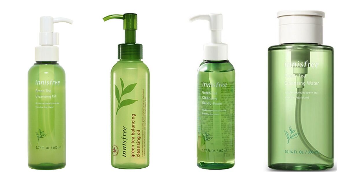 Review 4 dòng nước tẩy trang Innisfree trà xanh hot nhất 2022