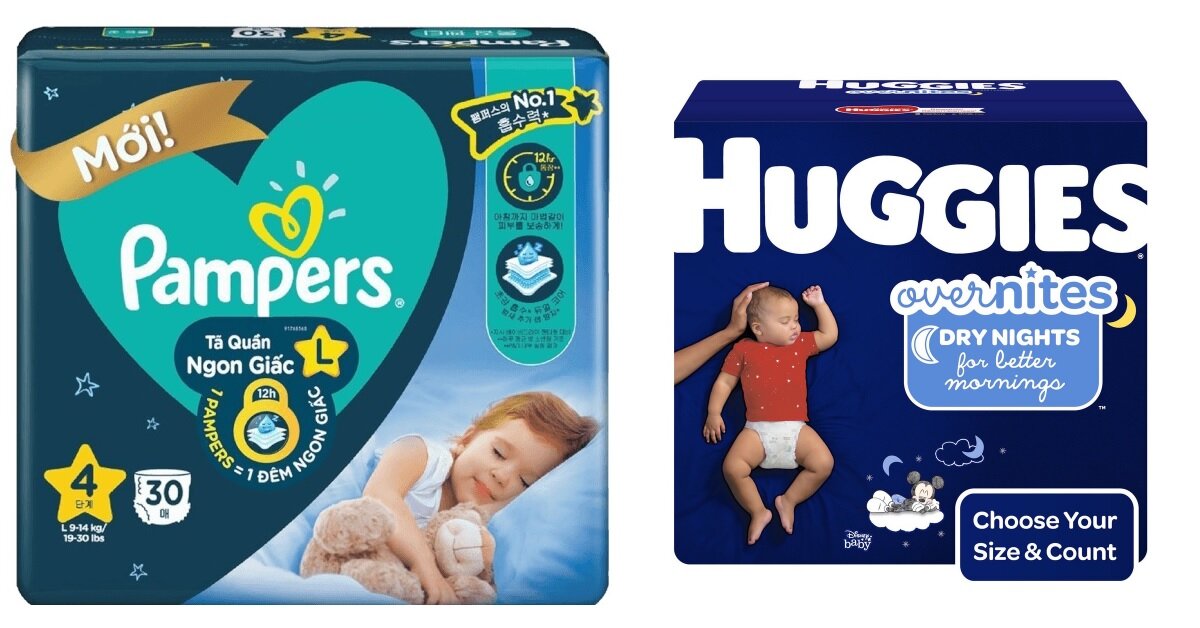 Review 5 bỉm dùng ban đêm tốt nhất cho bé luôn khô thoáng