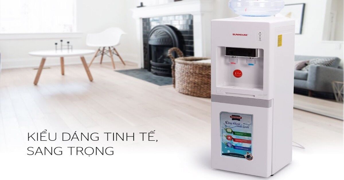 Review 6 đặc điểm nổi bật của cây nước nóng lạnh Sunhouse shd9602