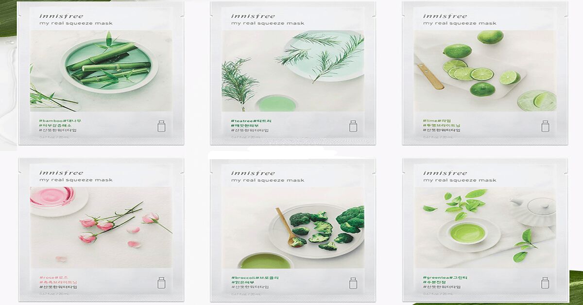 Review 7 dòng mặt nạ giấy Innisfree hot nhất hiện nay