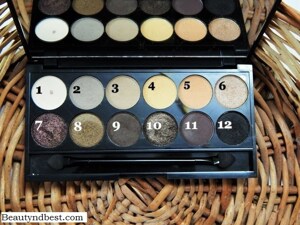 Review bảng phấn mắt giá rẻ Sleek Makeup Au Naturel I-Divine