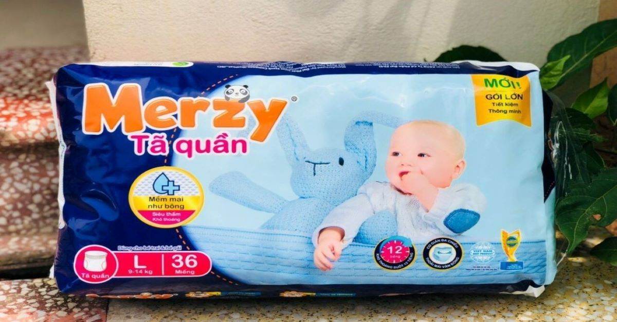 Review bỉm Merzy cho bé có tốt không? Giá cả bao nhiêu?