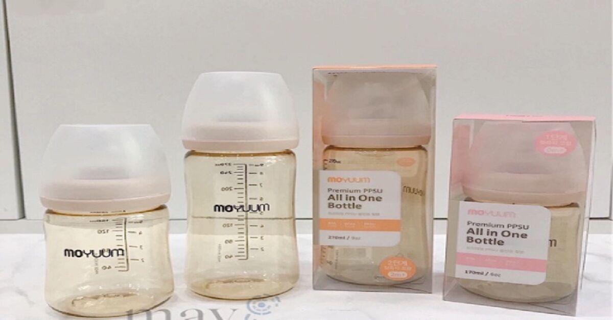 Review bình sữa Moyuum Hàn Quốc chi tiết từ A-Z