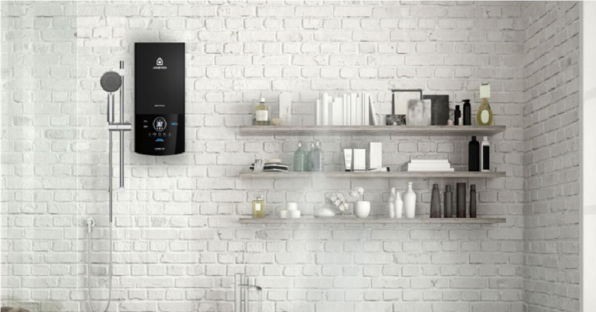 Review bình tắm nóng lạnh trực tiếp Ariston Aures Top 4.5P 2022 từ A-Z