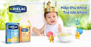 Review các loại bột ăn dặm Ridielac ngon nhất thị trường hiện nay