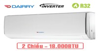 Review chất lượng điều hòa Dairry 18000BTU 2 chiều inverter i-DR18UVH gas R-32