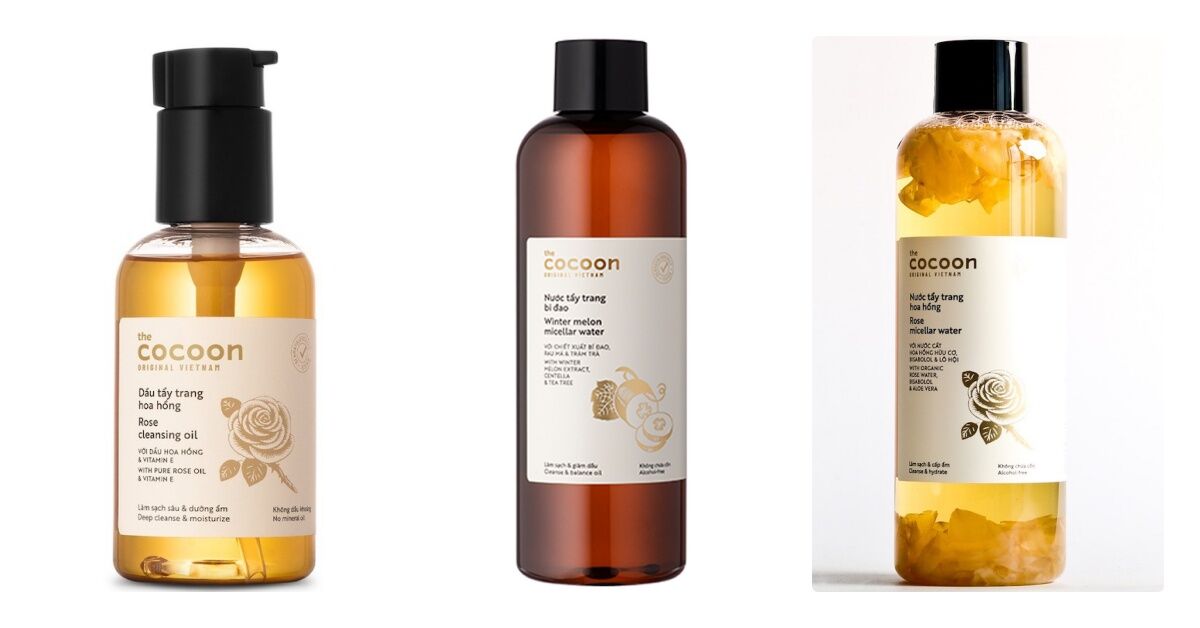 Review chi tiết 3 dòng nước tẩy trang Cocoon bán chạy nhất 2022