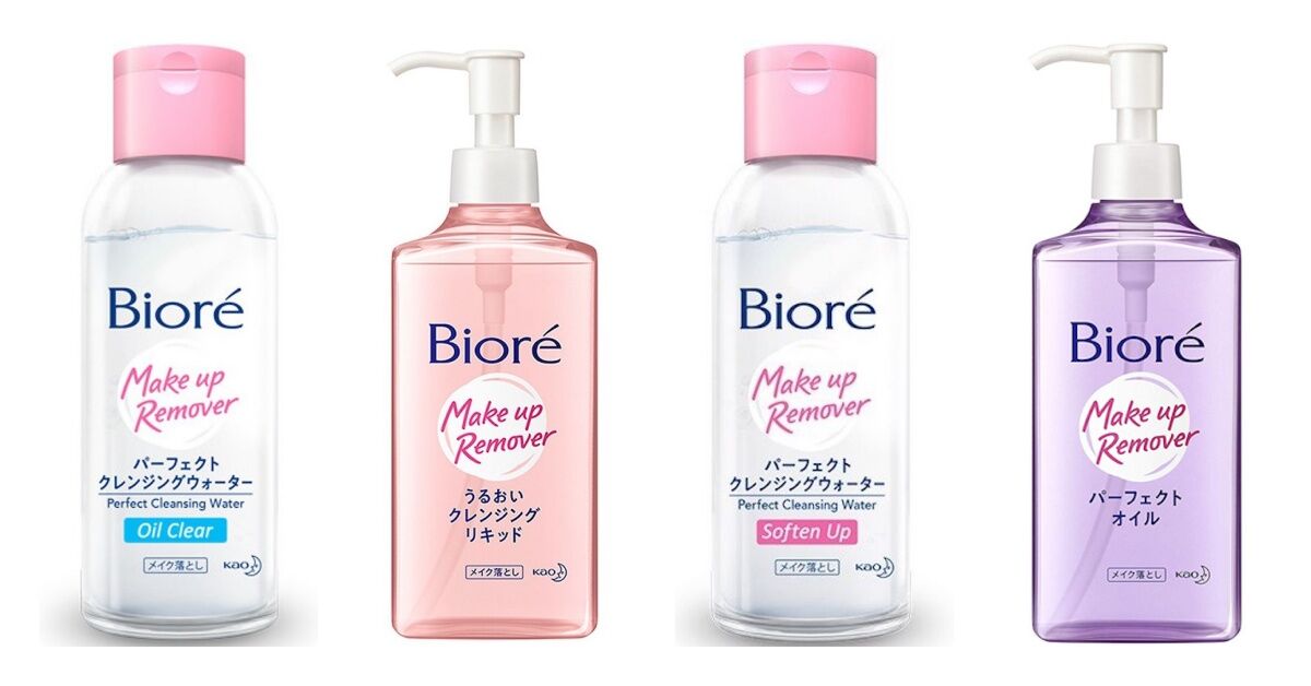 Review chi tiết 4 loại nước tẩy trang Biore tốt nhất hiện nay