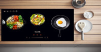 Review chi tiết bếp từ âm 3 vùng nấu Batani EG-389M